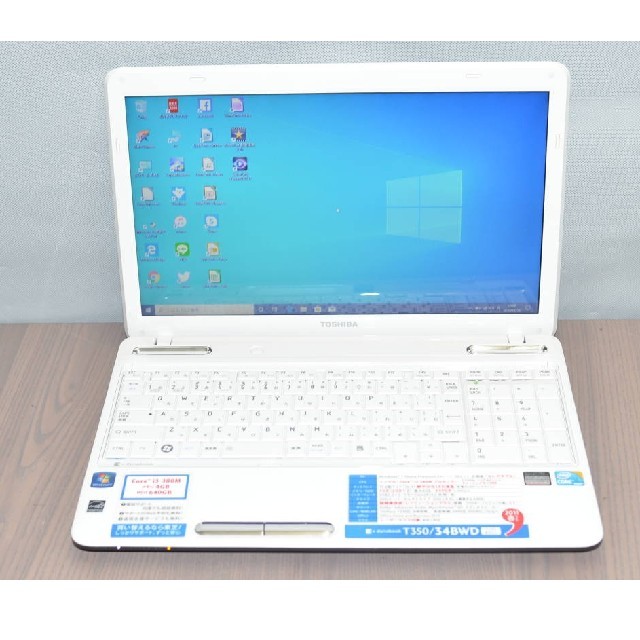 Win10+office 新品SSD240 東芝T350/34B 高速i3/4G