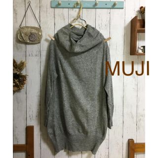 ムジルシリョウヒン(MUJI (無印良品))の＊MUJI 無印 カシミヤ・シルク混 オフタートル ウールニット＊(ニット/セーター)