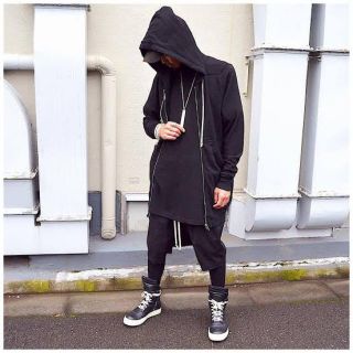 Rick Owens ロングパーカー　オーバーサイズ　フーディ