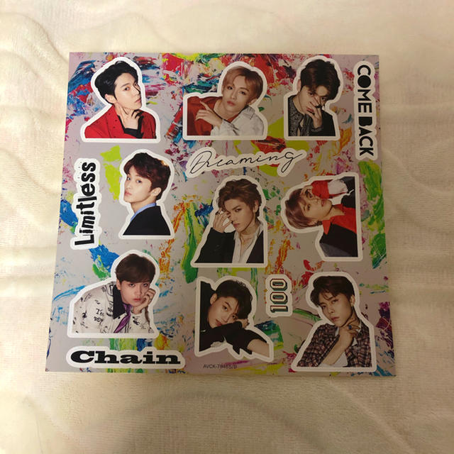 NCT127 chain シール エンタメ/ホビーのCD(K-POP/アジア)の商品写真