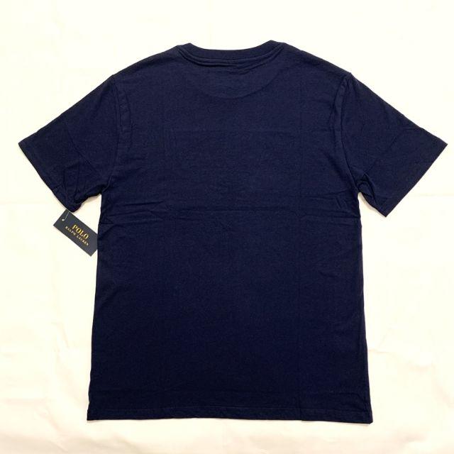 POLO RALPH LAUREN(ポロラルフローレン)の大人も着られる！ラルフローレン 星条旗 Tシャツ ネイビー XLサイズ. キッズ/ベビー/マタニティのキッズ服男の子用(90cm~)(Tシャツ/カットソー)の商品写真