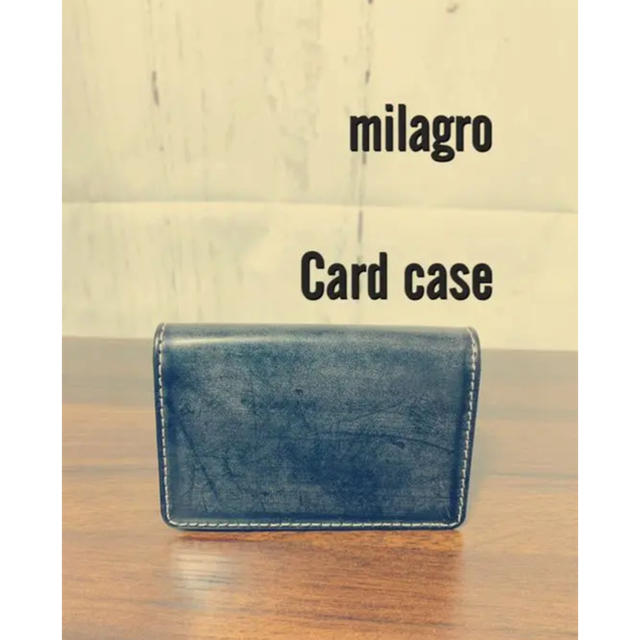 WHITEHOUSE COX(ホワイトハウスコックス)のmilagro カードケース 美品 ブライドルレザー メンズのファッション小物(名刺入れ/定期入れ)の商品写真