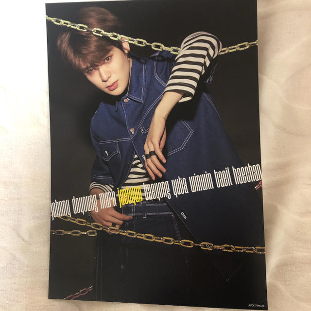NCT127 chain ジェヒョン　A4ポスター エンタメ/ホビーのCD(K-POP/アジア)の商品写真
