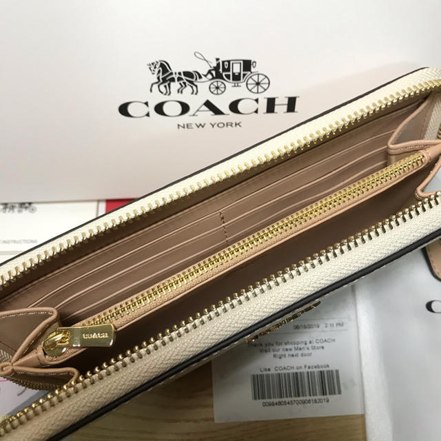 COACH    コーチ　長財布　新品