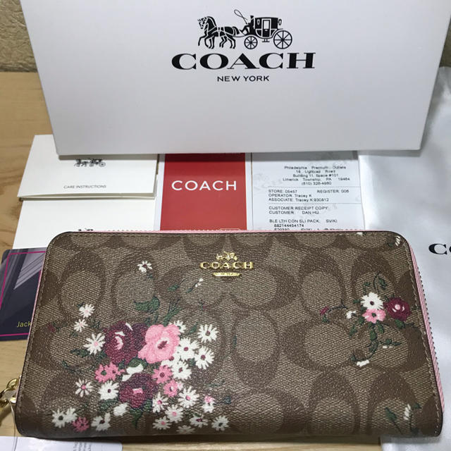 COACH    コーチ　長財布　新品