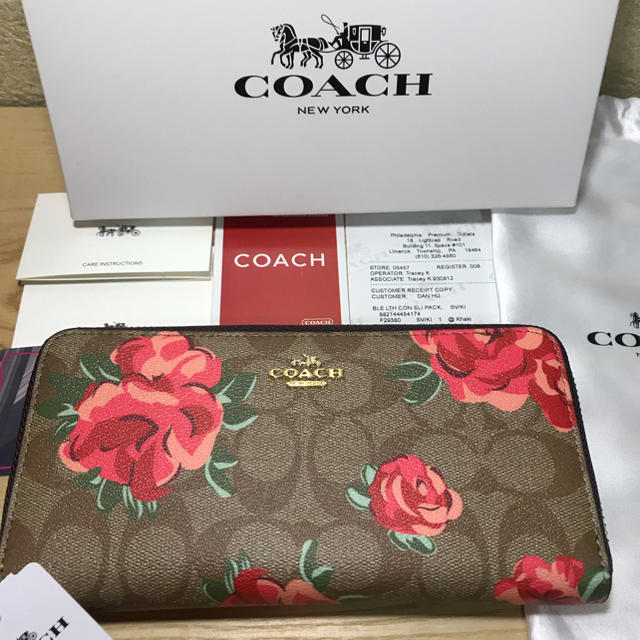 COACH    コーチ　長財布　新品