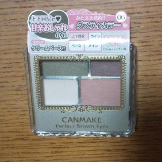 キャンメイク(CANMAKE)のキャンメイク パーフェクトブラウンアイズ06(アイシャドウ)