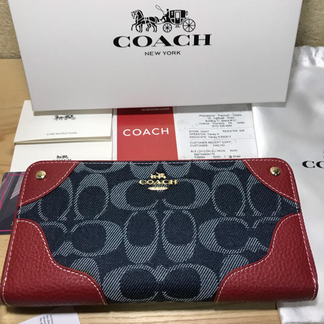 COACH    コーチ　長財布　新品