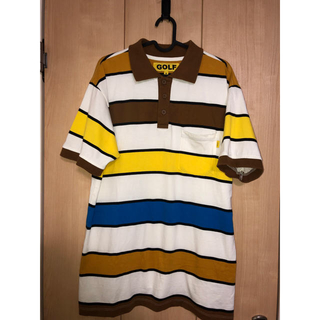 シュプリーム(Supreme)のGolf Wang Striped Polo (ポロシャツ)