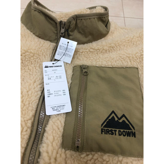 patagonia(パタゴニア)の◆ FIRST DOWN ファーストダウン ボア ジャケット L ◆  メンズのジャケット/アウター(ブルゾン)の商品写真