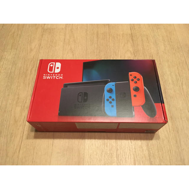 Nintendo switch ニンテンドースイッチ 新型 ネオン 新品 箱キズ
