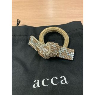 アッカ(acca)の【新品】acca ヘアゴム(ヘアゴム/シュシュ)