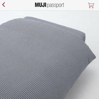 ムジルシリョウヒン(MUJI (無印良品))の無印良品　オーガニックコットン　布団カバー(シーツ/カバー)