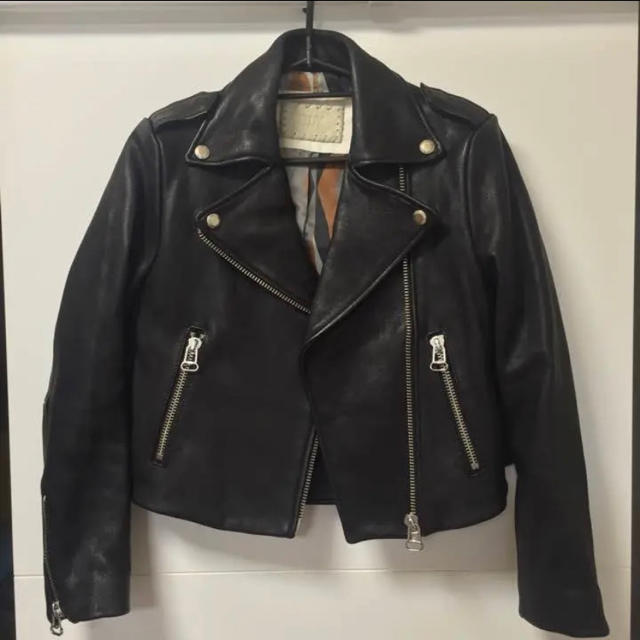 SALE】SLY 本革(山羊)ライダース ジャケット SALE】SLY 本革(山羊)ライダース ジャケット