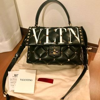 ヴァレンティノ(VALENTINO)の直営店購入 ヴァレンティノ スタッズキルティングバッグ(ハンドバッグ)