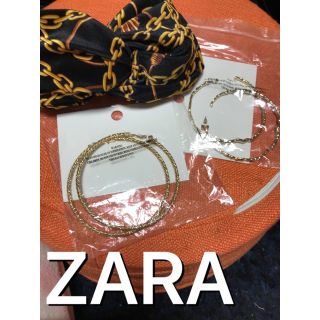 ザラ(ZARA)のZARA ヘアーバンド forever21 ピアス3点set(ヘアバンド)