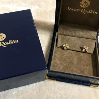 ローリーロドキン K18 ピアス 18K ゴールド-