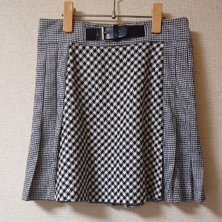 ザラ(ZARA)のチェック プリーツ ミニスカート(ミニスカート)