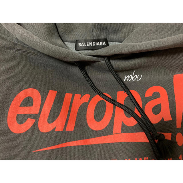 美品【 BALENCIAGA 】Europa Hoodie XS パーカー