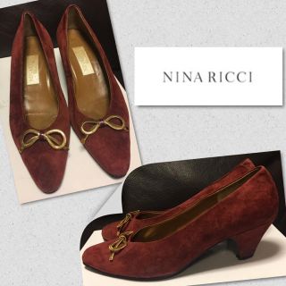 ニナリッチ(NINA RICCI)の23.5㎝★ニナリッチ　スエード　パンプス★(ハイヒール/パンプス)