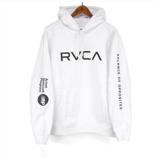 ルーカ(RVCA)の新品 RVCA ルーカ ビッグ スウェット  プル オーバー パーカー M(パーカー)