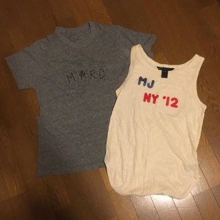 マークバイマークジェイコブス(MARC BY MARC JACOBS)のMarc by Marc Jacobs Tシャツ　二枚セット(Tシャツ(半袖/袖なし))