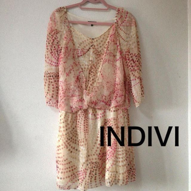 INDIVI(インディヴィ)の★ままゆ★さま専用 レディースのワンピース(ひざ丈ワンピース)の商品写真