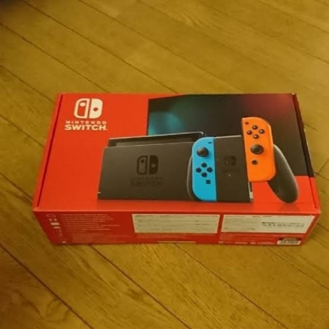 新品ニンテンドースイッチネオンカラー エンタメ/ホビーのゲームソフト/ゲーム機本体(家庭用ゲーム機本体)の商品写真