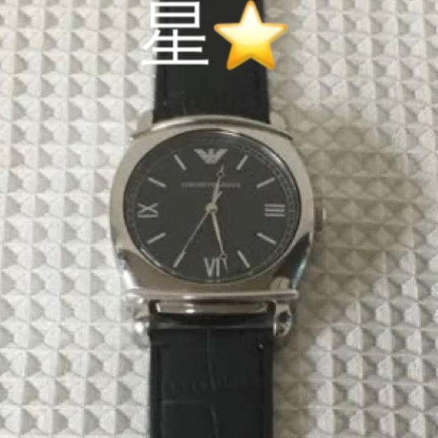 Emporio Armani - アルマーニ‼️黒革ベルトの通販