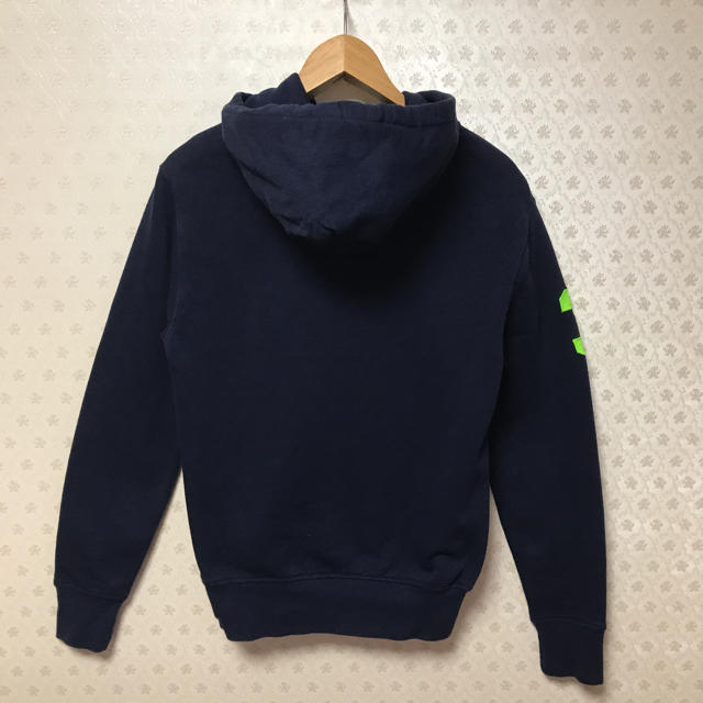 POLO RALPH LAUREN(ポロラルフローレン)の⭐️良品⭐️ポロラルフローレン⭐️プルオーバーパーカー⭐️ネイビー⭐️裏地起毛 メンズのトップス(パーカー)の商品写真