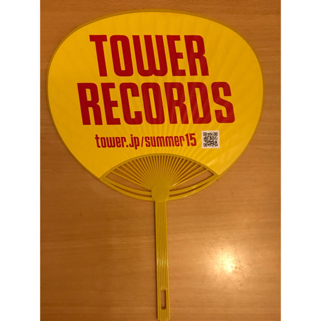 TOWER RECORDS　マリオうちわ エンタメ/ホビーのコレクション(ノベルティグッズ)の商品写真