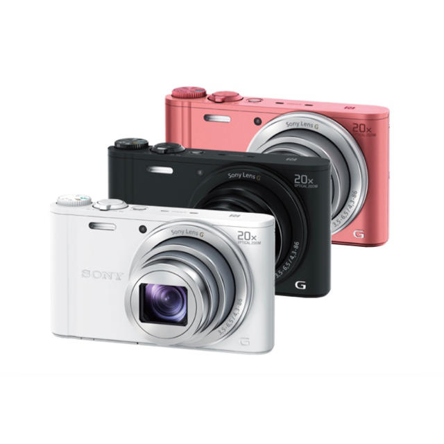 【美品】SONY「DSC-WX350 ブラック」