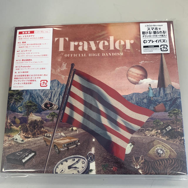 traveler 初回限定版　CD+Blu-ray Official髭男dism