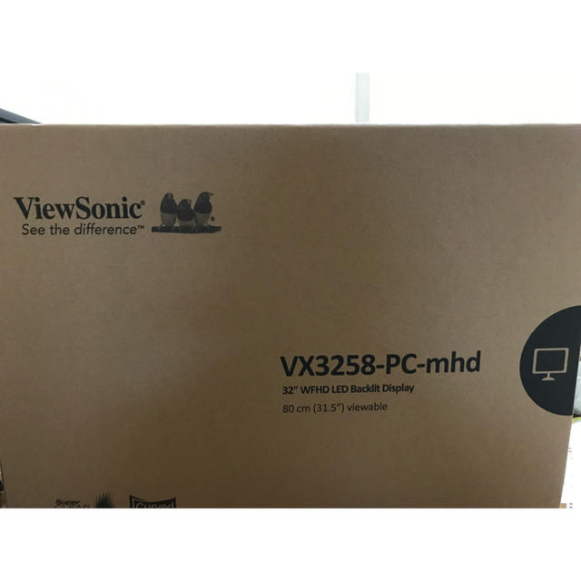 【新品】ゲーミングモニタ　Viewsonic VX3258-PC-mhd