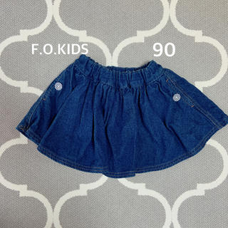 エフオーキッズ(F.O.KIDS)のデニムスカート 90(スカート)