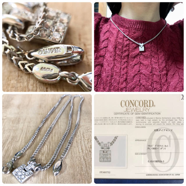 『専用です』天然ダイヤネックレス CONCORD JEWELRY 『専用です』天然ダイヤネックレス CONCORD JEWELRY