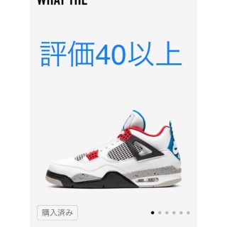 ナイキ(NIKE)のAIR JORDAN4(スニーカー)