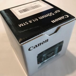 キヤノン(Canon)のCanon EF50F1.8 STM ほぼ未使用品(レンズ(単焦点))