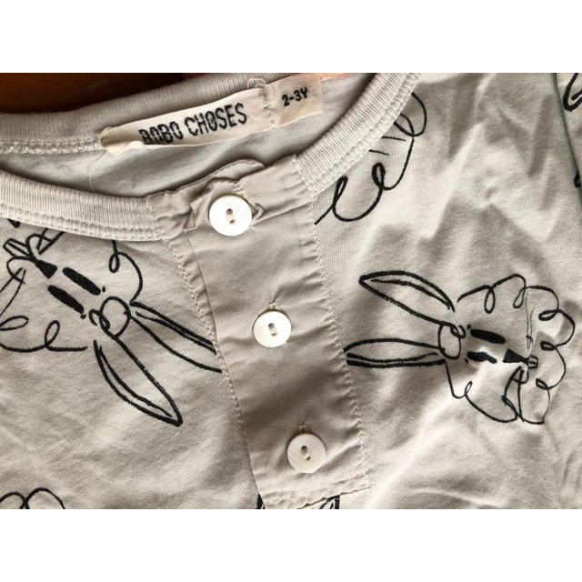 bobo chose(ボボチョース)のbobochoses 長袖Tシャツ 2-3y100 キッズ/ベビー/マタニティのキッズ服男の子用(90cm~)(Tシャツ/カットソー)の商品写真