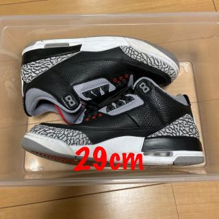 ナイキ(NIKE)のjordan3  ナイロンセット(スニーカー)