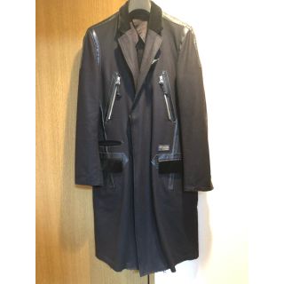 アンダーカバー(UNDERCOVER)のjohn undercover pendletonモッズ テッズチェスターコート(チェスターコート)