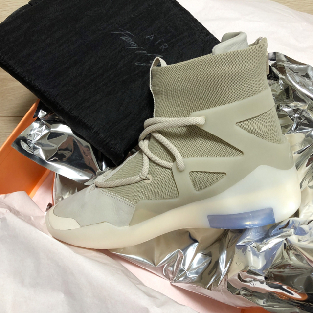 27cm Nike Air Fear Of God 1 OATMEAL