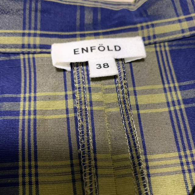 ENFOLD(エンフォルド)のENFOLD 麻シャツ レディースのトップス(シャツ/ブラウス(長袖/七分))の商品写真