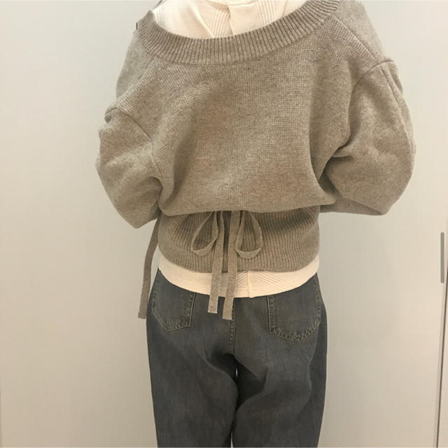 Ameri VINTAGE(アメリヴィンテージ)の美品　　little suzie  2wayニット レディースのトップス(ニット/セーター)の商品写真