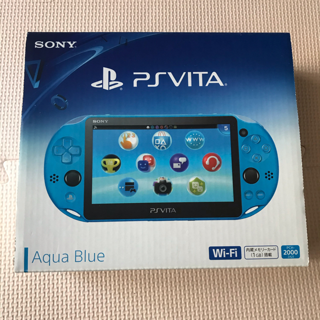 【送料無料】PSVita 2000 本体 アクアブルー【おまけあり】エンタメ/ホビー