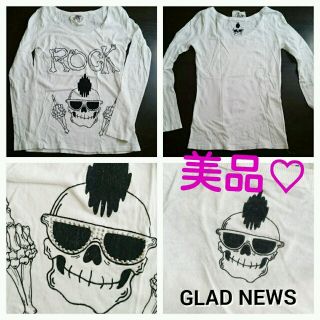 グラッドニュース(GLAD NEWS)の最短明日到着！グラッドニュース(Tシャツ(長袖/七分))