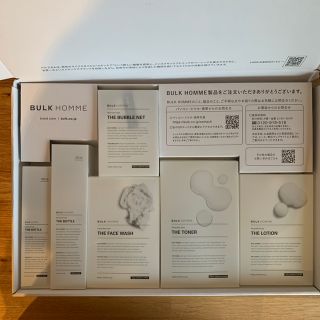 BULKHOMME バルクオム【洗顔、化粧水、乳液の3点セット】(化粧水/ローション)