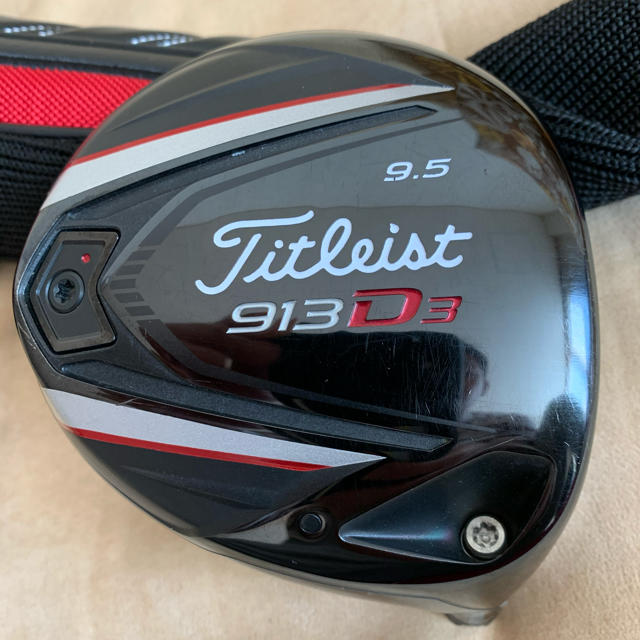 Titleist(タイトリスト)のタイトリスト 913 D3 9.5度　ヘッドカバー スポーツ/アウトドアのゴルフ(クラブ)の商品写真