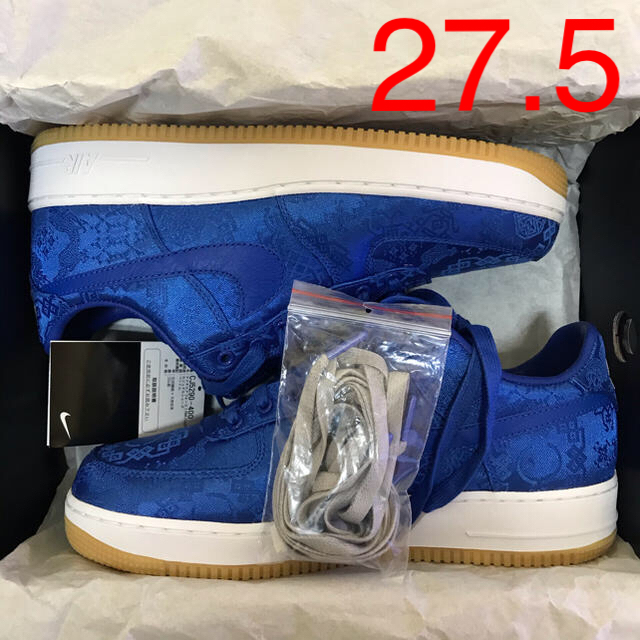 NIKE(ナイキ)のNike Air Force 1 Low Clot Blue Silk 27.5 メンズの靴/シューズ(スニーカー)の商品写真