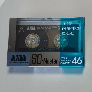 フジフイルム(富士フイルム)の富士フイルム AXIA カセットテープ SD-Master 46(その他)